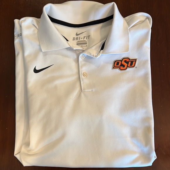 Oklahoma State Cowboys Nike dri-fit polo size large - Picture 3 of 4